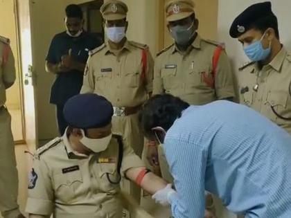 Antibody testing event held for police officials in Andhra Pradesh | Antibody testing event held for police officials in Andhra Pradesh