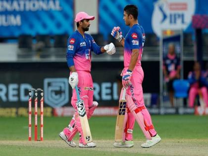 IPL 13: Late onslaught by Tewatia, Parag steer Rajasthan to five-wicket win over SRH | IPL 13: Late onslaught by Tewatia, Parag steer Rajasthan to five-wicket win over SRH
