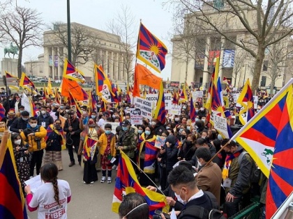 Over 1500 Tibetans protest in Paris against decades of Chinese atrocities | Over 1500 Tibetans protest in Paris against decades of Chinese atrocities