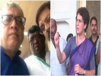 TMC delegation on its way to Sonbhadra stopped at Varanasi airport, prevented from meeting victims' kin | TMC delegation on its way to Sonbhadra stopped at Varanasi airport, prevented from meeting victims' kin