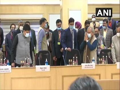 Meeting between Centre and farmers' leaders underway in Delhi | Meeting between Centre and farmers' leaders underway in Delhi Meeting between Centre and farmers' leaders underway in Delhi | Meeting between Centre and farmers' leaders underway in Delhi