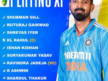 1st ODI: Ashwin returns as India win toss, elect to bowl first against Australia | 1st ODI: Ashwin returns as India win toss, elect to bowl first against Australia