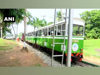 Kerala: Month into launch, India's first solar-powered miniature train garners huge tourist attraction | Kerala: Month into launch, India's first solar-powered miniature train garners huge tourist attraction