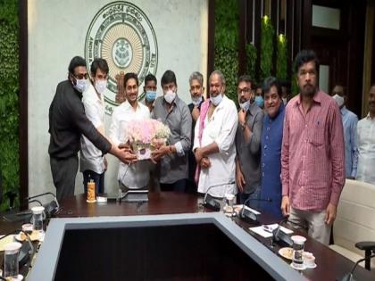 Telugu film stars, directors meet Andhra Pradesh CM Jagan over ticket pricing issue | Telugu film stars, directors meet Andhra Pradesh CM Jagan over ticket pricing issue