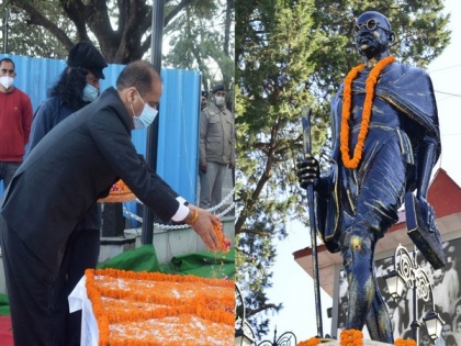 Himachal CM offers tributes to Mahatma Gandhi, Lal Bahadur Shastri | Himachal CM offers tributes to Mahatma Gandhi, Lal Bahadur Shastri
