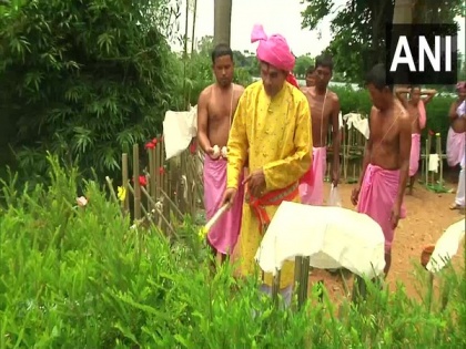 Tripura: Ker Puja celebrated at Royal Palace in Agartala | Tripura: Ker Puja celebrated at Royal Palace in Agartala