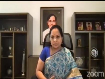 Policy framework of India needs to be relaxed for growth of business, says TRS MLC K Kavitha | Policy framework of India needs to be relaxed for growth of business, says TRS MLC K Kavitha