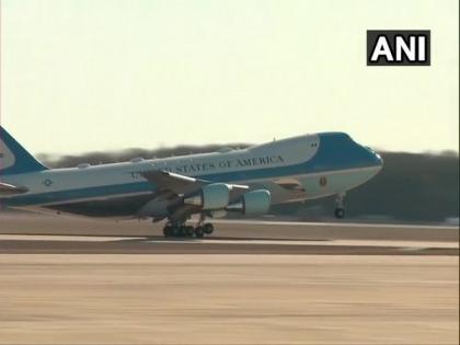 Trump, US First Lady depart for India | Trump, US First Lady depart for India