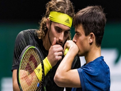 Wimbledon: Tsitsipas brothers join forces to play doubles | Wimbledon: Tsitsipas brothers join forces to play doubles