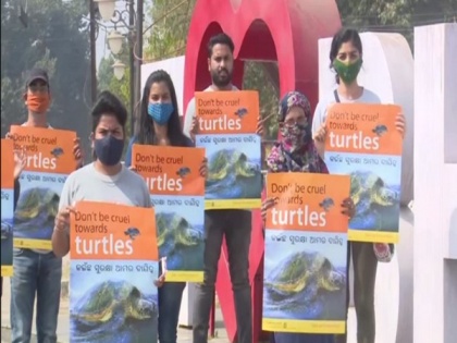 PFA organises campaign for conservation of Olive Ridley turtles in Bhubaneswar | PFA organises campaign for conservation of Olive Ridley turtles in Bhubaneswar