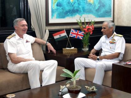 Admiral Karambir Singh, UK Navy Chief discuss collaborative mechanisms towards ensuring peace, security | Admiral Karambir Singh, UK Navy Chief discuss collaborative mechanisms towards ensuring peace, security