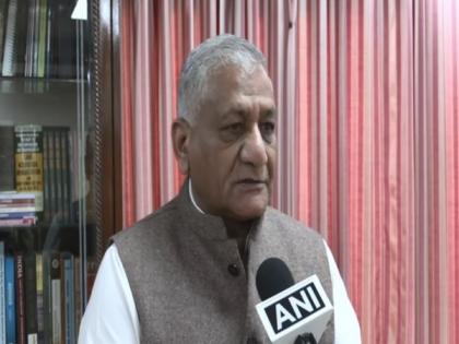 Govt of India is at your doorstep to ensure things are done properly, says Gen VK Singh before leaving for Poland | Govt of India is at your doorstep to ensure things are done properly, says Gen VK Singh before leaving for Poland