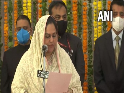 Rajendra Gudda, Zahida Khan sworn in as ministers of state in Rajasthan government | Rajendra Gudda, Zahida Khan sworn in as ministers of state in Rajasthan government
