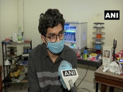 Delhi youngster makes face shields using 3D printers for health workers | Delhi youngster makes face shields using 3D printers for health workers
