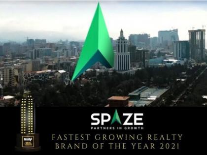 Spaze Group bags 'Fastest Growing Realty Brand of the Year Award' | Spaze Group bags 'Fastest Growing Realty Brand of the Year Award'