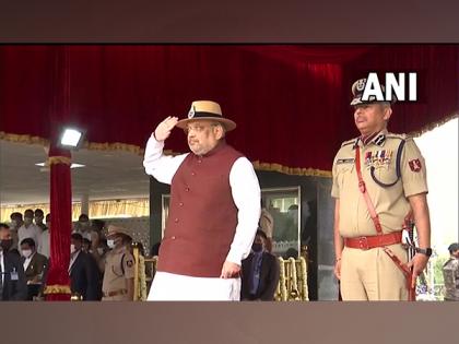 Amit Shah attends CISF's 53rd Raising Day ceremony | Amit Shah attends CISF's 53rd Raising Day ceremony