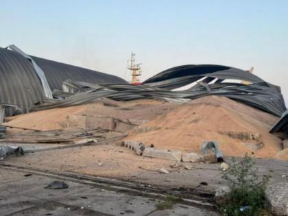 Russian drones destroy grain warehouses at Ukraine ports: Reports | Russian drones destroy grain warehouses at Ukraine ports: Reports Russian drones destroy grain warehouses at Ukraine ports: Reports | Russian drones destroy grain warehouses at Ukraine ports: Reports
