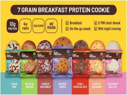 10,00,000 plus Max Protein Cookies sold within 4 months of initial launch | 10,00,000 plus Max Protein Cookies sold within 4 months of initial launch