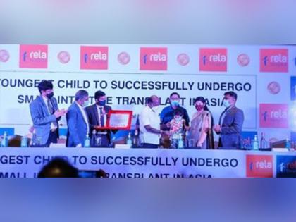 Youngest child to successfully undergo small intestine transplant in Asia enters Asia Book of Records | Youngest child to successfully undergo small intestine transplant in Asia enters Asia Book of Records