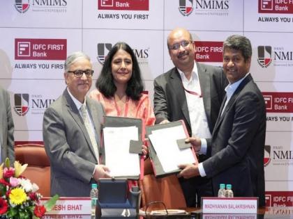 IDFC FIRST Bank announces meritorious scholarships for data science and analytics students of NMIMS, Mumbai | IDFC FIRST Bank announces meritorious scholarships for data science and analytics students of NMIMS, Mumbai
