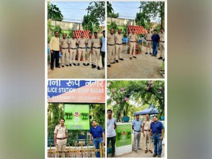 Dr Mukesh Kwatra, founder of 'Smiling Tree', creates an eco-friendly garden for Delhi Police | Dr Mukesh Kwatra, founder of 'Smiling Tree', creates an eco-friendly garden for Delhi Police