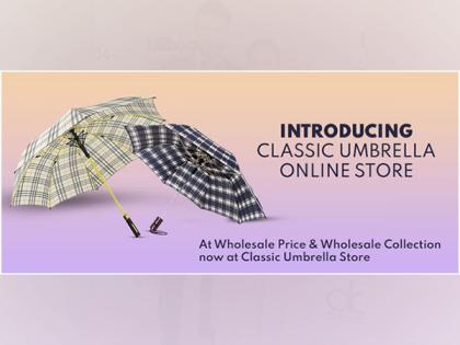 After making monsoons dashionable for 30 years, Classic Umbrella goes online with wholesale website | After making monsoons dashionable for 30 years, Classic Umbrella goes online with wholesale website