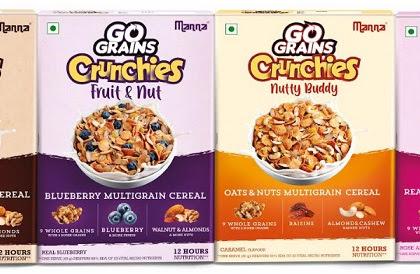 Southern Health Foods Pvt Ltd launches Manna Go Grain Crunchies | Southern Health Foods Pvt Ltd launches Manna Go Grain Crunchies