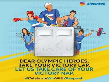Sleepwell celebrates India's magnificent performance at the Tokyo Olympics 2020 | Sleepwell celebrates India's magnificent performance at the Tokyo Olympics 2020