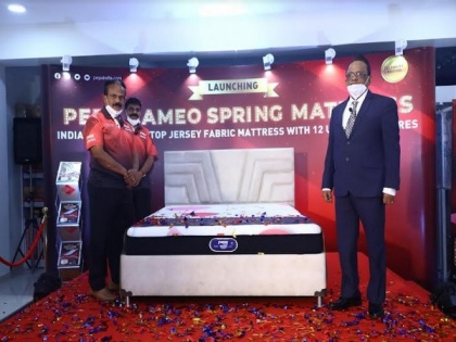Peps Industries launches India's first jersey mattress - Peps Cameo | Peps Industries launches India's first jersey mattress - Peps Cameo