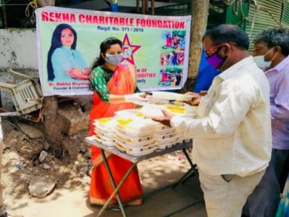 Rekha Charitable Foundation serving the COVID-hit with aplomb | Rekha Charitable Foundation serving the COVID-hit with aplomb