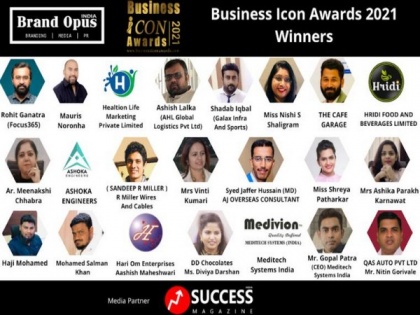 Brand Opus India announces winners of Business Icon Awards 2021 | Brand Opus India announces winners of Business Icon Awards 2021