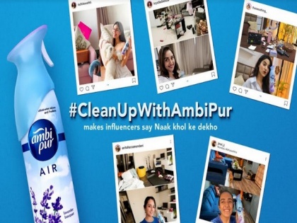 Ambi Pur Cleanup Challenge makes influencers say, 'Naak Khol Ke Dekho' | Ambi Pur Cleanup Challenge makes influencers say, 'Naak Khol Ke Dekho'