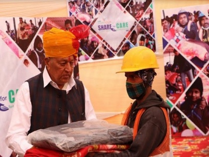M3M Foundation begins 'Share for Care' 2022 initiative to distribute over 10k blankets, jackets to construction workers | M3M Foundation begins 'Share for Care' 2022 initiative to distribute over 10k blankets, jackets to construction workers
