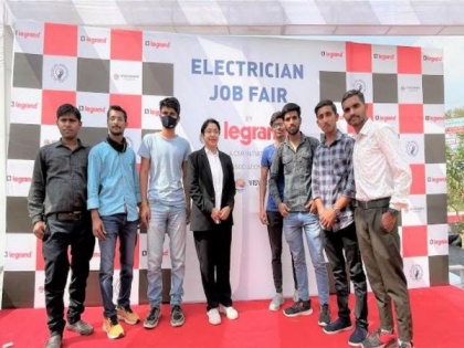 Legrand organizes India's First Electrician Job Fair in Udaipur | Legrand organizes India's First Electrician Job Fair in Udaipur