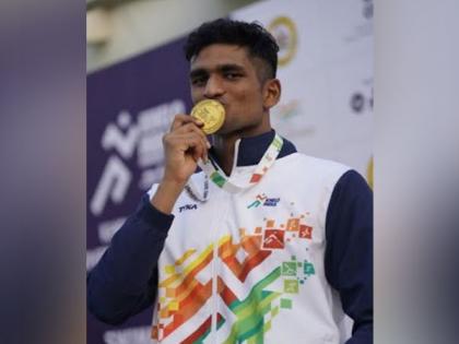 JAIN University dominates in pool with Siva Sridhar winning his 7th Gold medal | JAIN University dominates in pool with Siva Sridhar winning his 7th Gold medal JAIN University dominates in pool with Siva Sridhar winning his 7th Gold medal | JAIN University dominates in pool with Siva Sridhar winning his 7th Gold medal