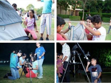Oakridge Bachupally hosts a stargazing camp night, first time in Hyderabad | Oakridge Bachupally hosts a stargazing camp night, first time in Hyderabad Oakridge Bachupally hosts a stargazing camp night, first time in Hyderabad | Oakridge Bachupally hosts a stargazing camp night, first time in Hyderabad