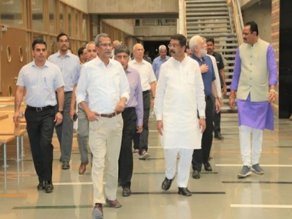 Union Education Minister Dharmendra Pradhan lauds Ahmedabad University's unique learning environment | Union Education Minister Dharmendra Pradhan lauds Ahmedabad University's unique learning environment