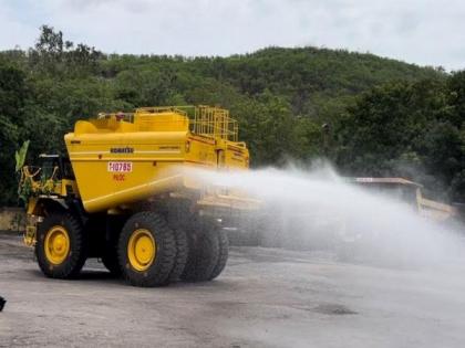 Komatsu India launches new super-giant water sprinkler WT 80KL | Komatsu India launches new super-giant water sprinkler WT 80KL