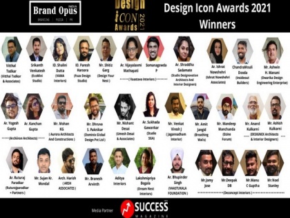 Brand Opus India honours the Winners of Design Icon Awards - 2021 | Brand Opus India honours the Winners of Design Icon Awards - 2021