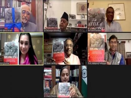 Shashi Tharoor's latest book "The Battle of Belonging" launched by Prabha Khaitan Foundation | Shashi Tharoor's latest book "The Battle of Belonging" launched by Prabha Khaitan Foundation
