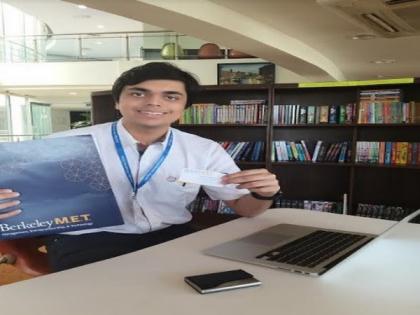Only student in India, Oakridger Maanav to receive MET Program offer at Berkeley | Only student in India, Oakridger Maanav to receive MET Program offer at Berkeley