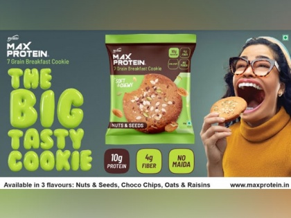 Max Protein forays into cookies segment with soft protein cookies | Max Protein forays into cookies segment with soft protein cookies