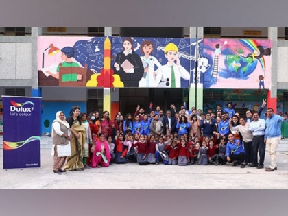 The Forecast for 2022 is Bright Skies as AkzoNobel springs a colourful surprise for over 1300 School Children in New Delhi | The Forecast for 2022 is Bright Skies as AkzoNobel springs a colourful surprise for over 1300 School Children in New Delhi