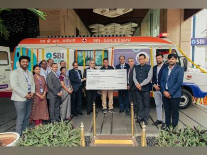 SBI Chairman flags off mobile medical unit project | SBI Chairman flags off mobile medical unit project