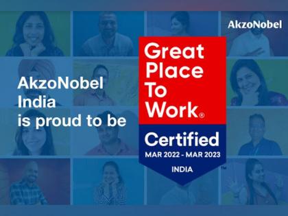 AkzoNobel India is Now Great Place to Work-Certified™ | AkzoNobel India is Now Great Place to Work-Certified™