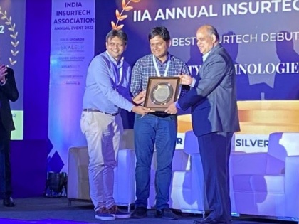 Onsurity wins 'Insurtech Debutante Company of the Year' at IIA Annual Insurtech Awards 2022 | Onsurity wins 'Insurtech Debutante Company of the Year' at IIA Annual Insurtech Awards 2022