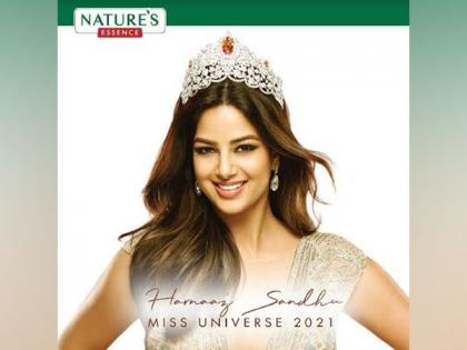 Nature's Essence signs on Miss Universe, Harnaaz Sandhu as their brand ambassador | Nature's Essence signs on Miss Universe, Harnaaz Sandhu as their brand ambassador