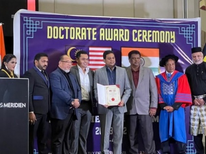 Dr Sailesh Hiranandani from SRAM & MRAM honored with the Doctorate by the prestigious Malaysia South India Chamber of Commerce held in Malaysia | Dr Sailesh Hiranandani from SRAM & MRAM honored with the Doctorate by the prestigious Malaysia South India Chamber of Commerce held in Malaysia