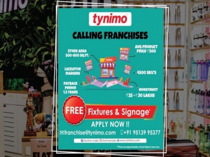 Tynimo calls for franchises from across India | Tynimo calls for franchises from across India
