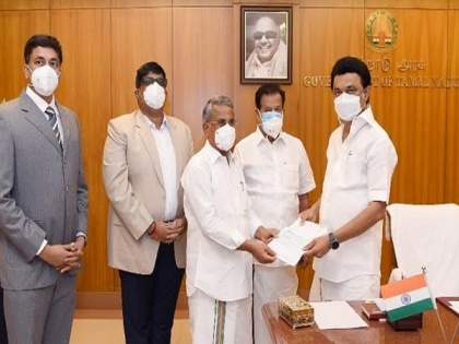 RMK Group of Institutions donates Rs 1.08 crore to TN Government for COVID-19 fight | RMK Group of Institutions donates Rs 1.08 crore to TN Government for COVID-19 fight